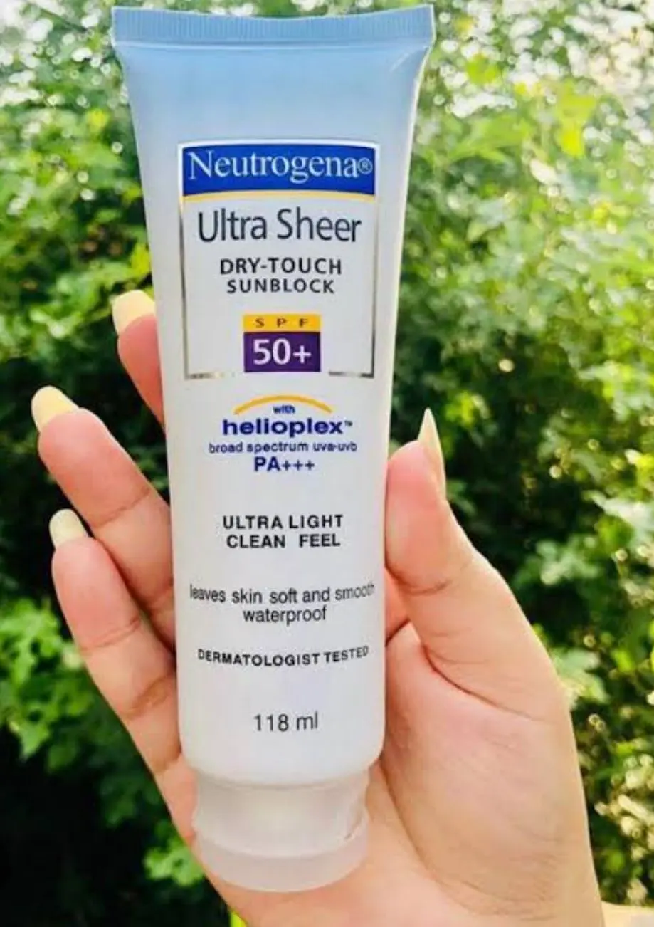 Picture of Neutrogena Ultra Sheer Dry - Touch Sunblock SPF 50+ (118ml) - White