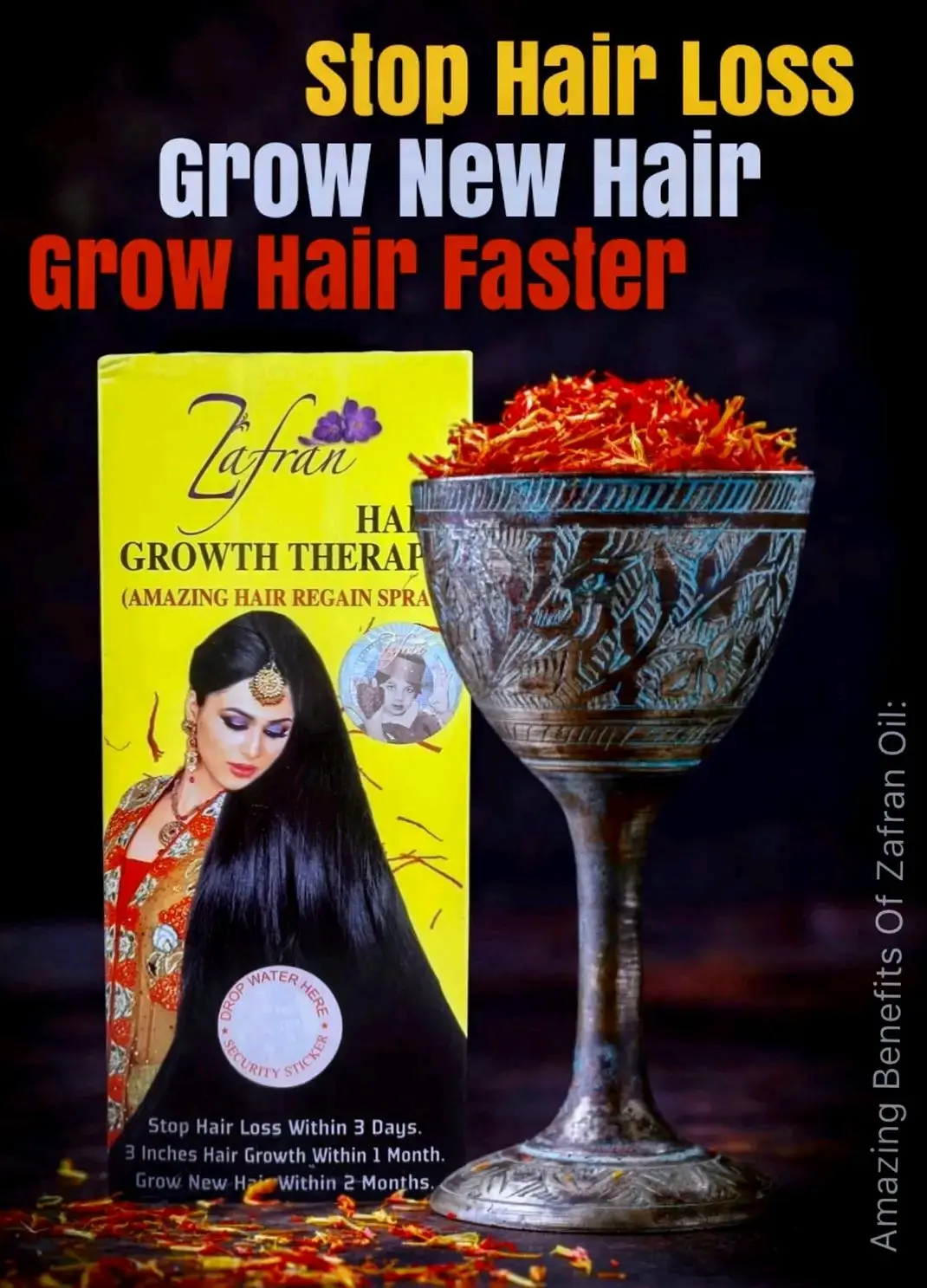 Picture of Zafran Hair Growth Therapy(Oil)