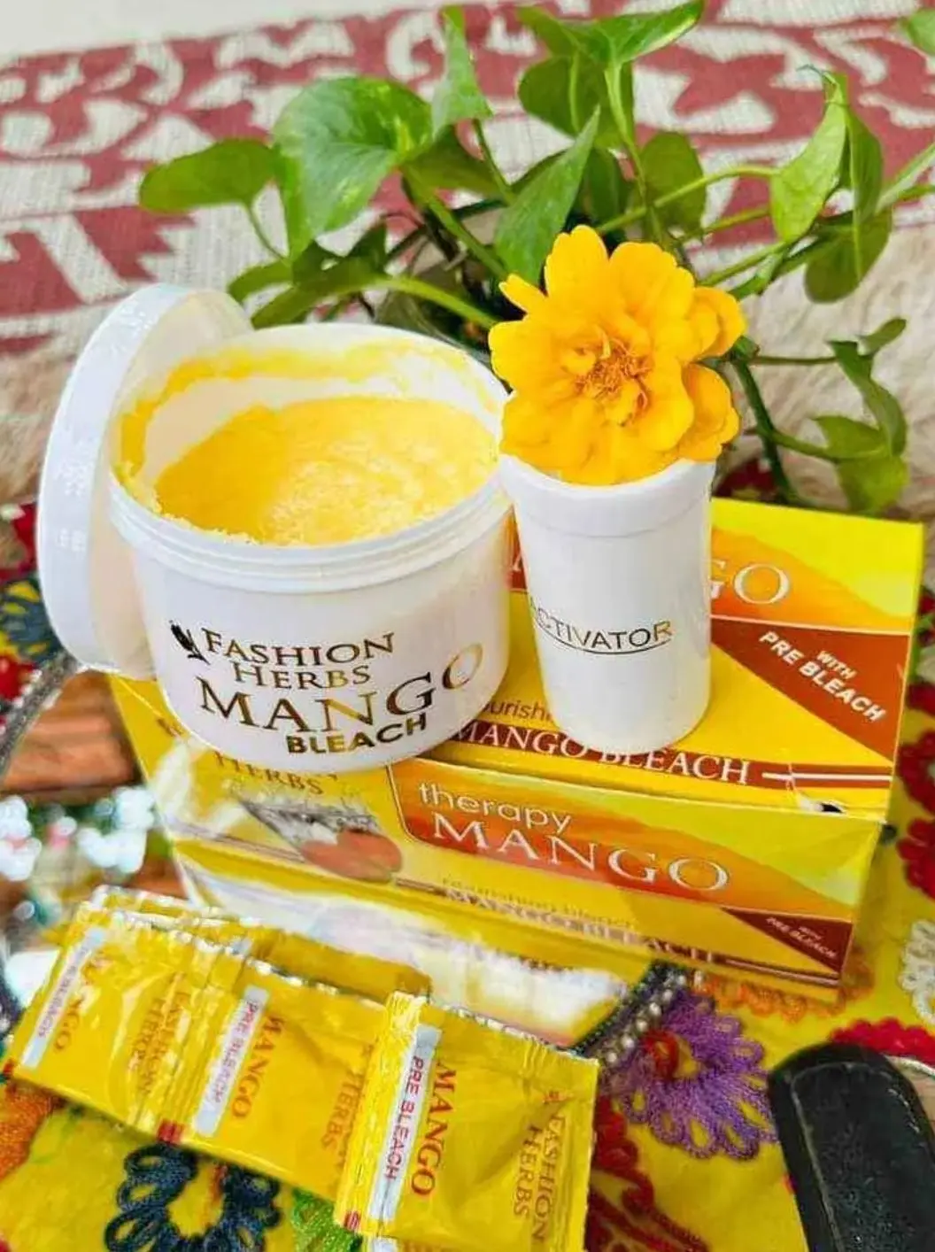 Picture of FASHION HERBS THERAPY MANGO BLECH CREAM 1 Box - 300gm