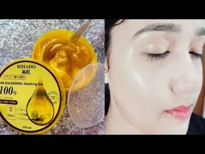 Picture of 24k Gold Soothing Gel for Face - Bihado