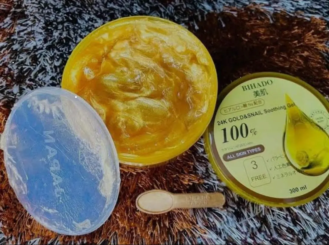 Picture of 24k Gold Soothing Gel for Face - Bihado