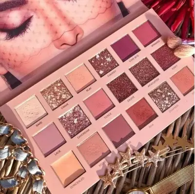 Picture of 18 Color  Eyeshadow Pallete Glitter Makeup Matte EyeShadow Makeup Pallete - Multicolor