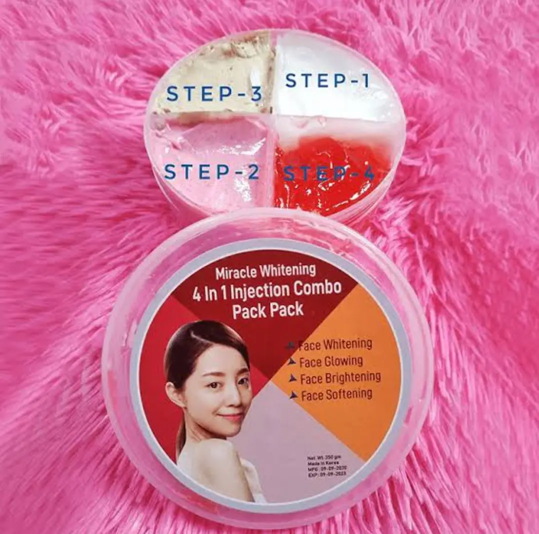 Picture of 4 in 1 Miracle Facial Combo Set - Multicolor