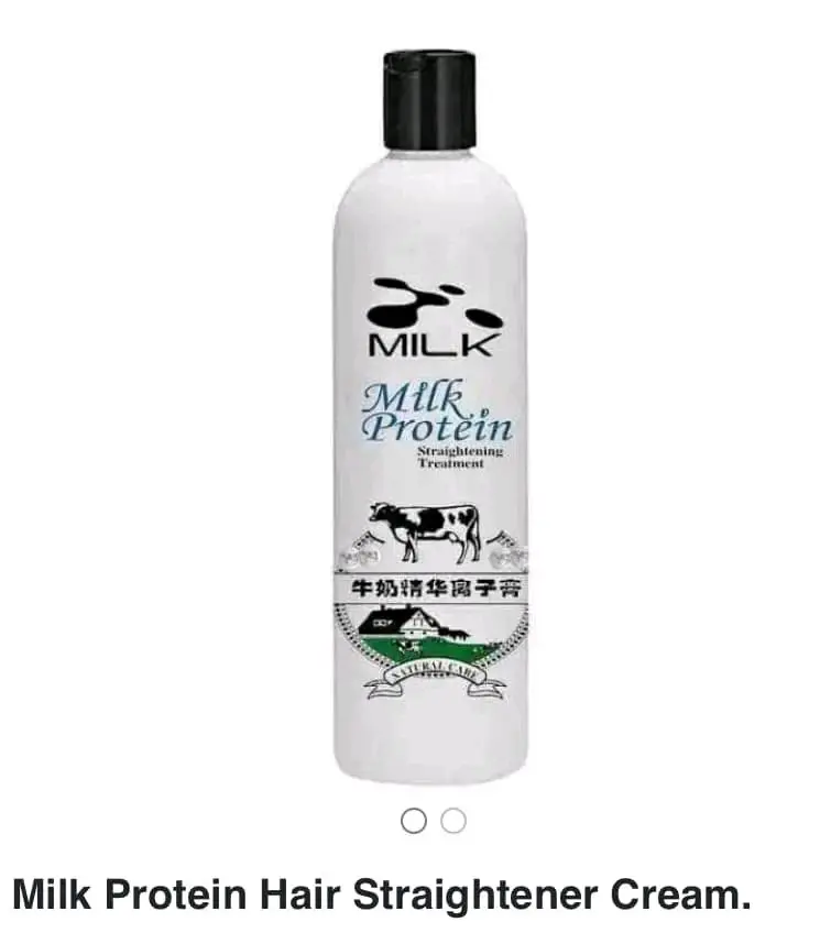 Picture of Seyork Milk Protein Hair Straightener Cream - 500ml - White