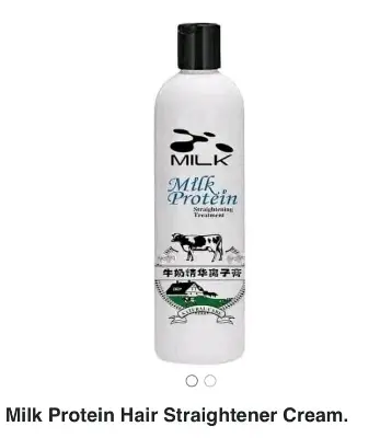 Picture of Seyork Milk Protein Hair Straightener Cream - 500ml - White