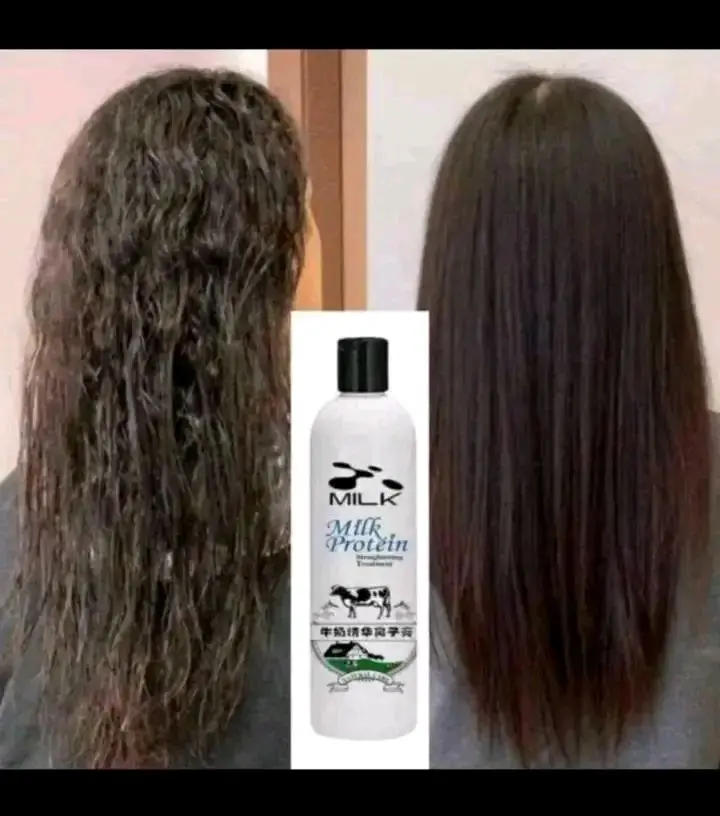 Picture of Seyork Milk Protein Hair Straightener Cream - 500ml - White