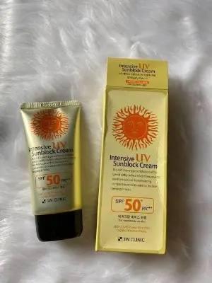 Picture of 3W Clinic Intensive UV Sunblock Cream SPF 50+ PA+++ 70ml
