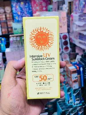 Picture of 3W Clinic Intensive UV Sunblock Cream SPF 50+ PA+++ 70ml