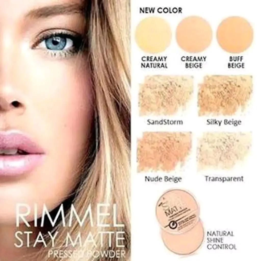 Picture of Rimmel Stay Matte Long Lasting Pressed Powder - 14gm - Multicolor