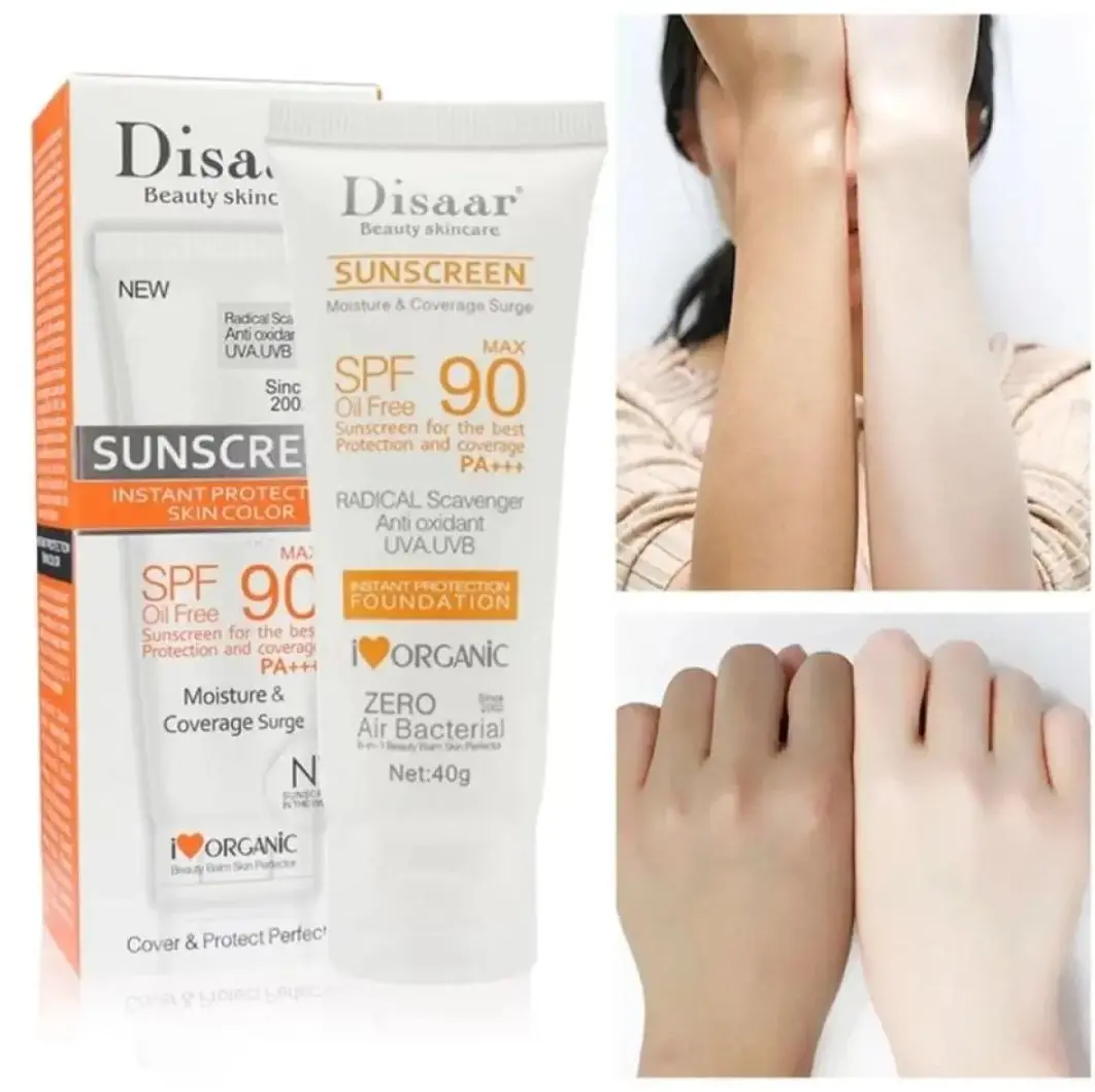 Picture of Disaar SPF90 Oil-Free Sunscreen Cream - 40gm