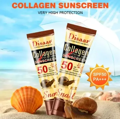 Picture of Disaar Snail Collagen Sunscreen Cream - 50gm
