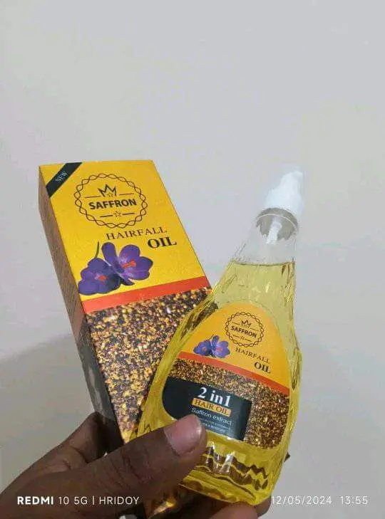 Picture of Premium Saffron Hair Fall Oil - 150ml