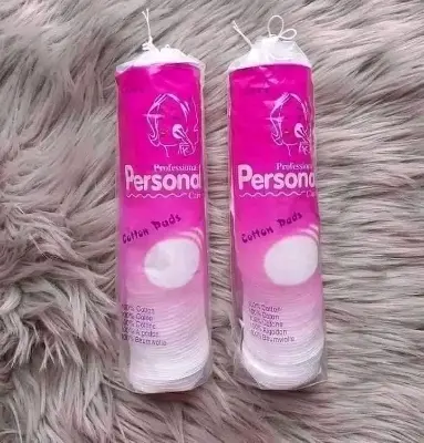 Picture of 100 PCS Pure White Makeup Remove Cotton Pads - White