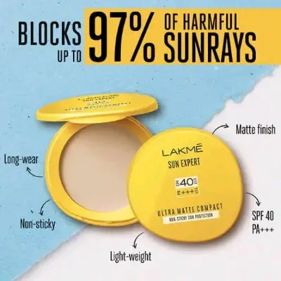 Picture of Lakm_e Sun Expert Ultra Matte SPF 40 PA+++ Compact (7gm) - Multicolor