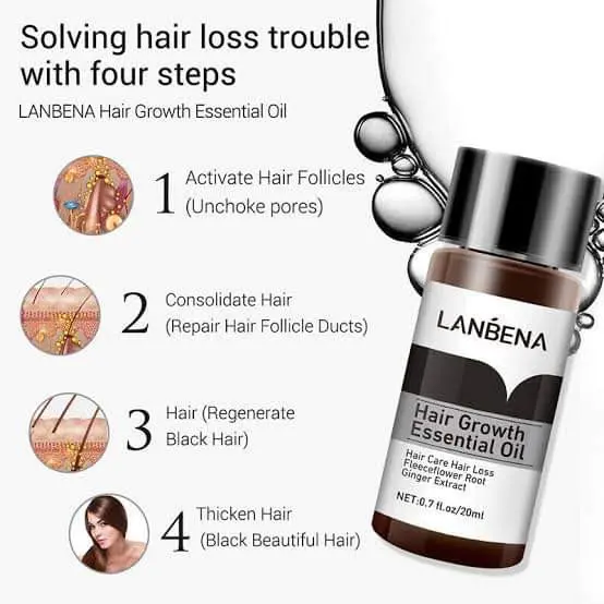 Picture of Lanbena Hair Nourishing Essential Oil - 20ml