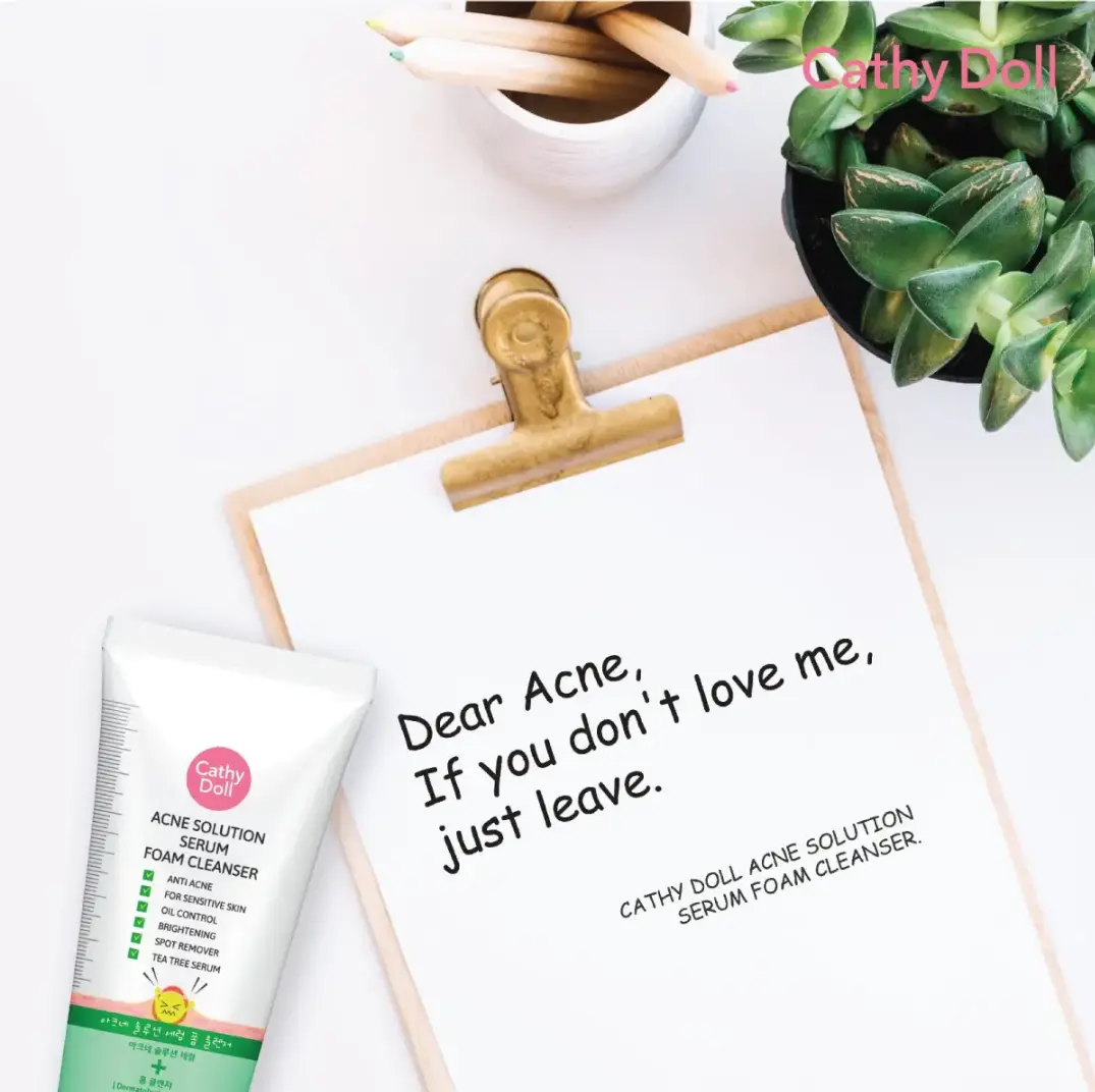 Picture of Acne Solution Serum Foam Cleanser 100ml Cathay Doll Face Wash(Made In Korea)