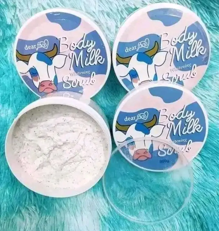 Picture of Dear Face Whitening Face Milk Scrub - 300gm