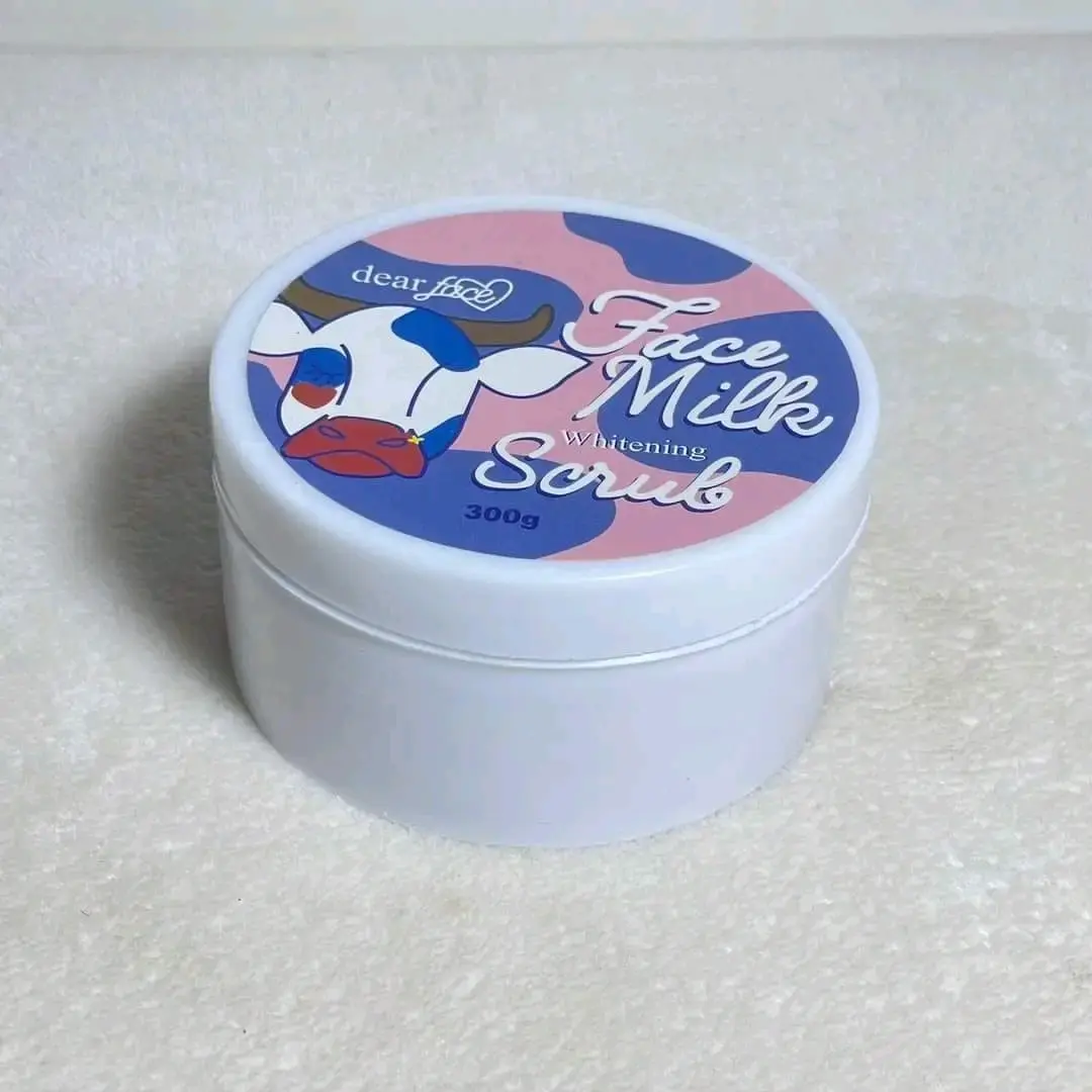 Picture of Dear Face Whitening Face Milk Scrub - 300gm
