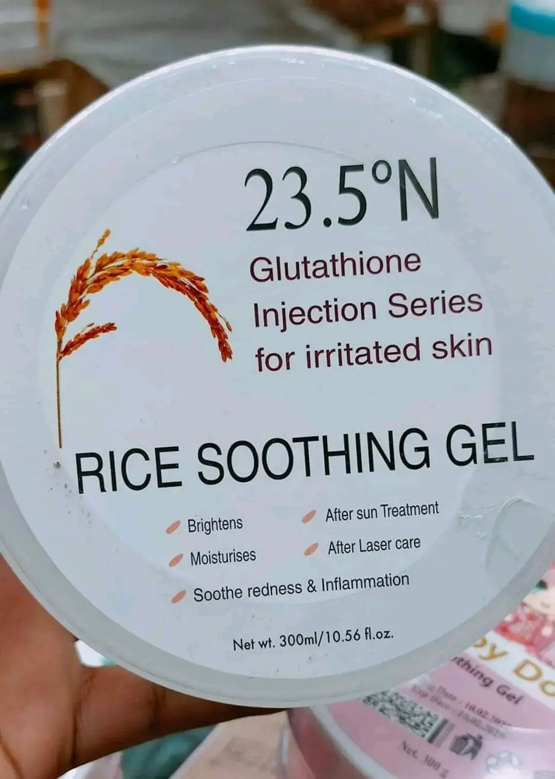 Picture of Glutathione Rice Soothing Gel 23.5'N -300ml

উপকারিতাঃ