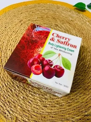 Picture of Cherry & Saffron Body Whitening Cream for 10x Body Lightening  - 300gm