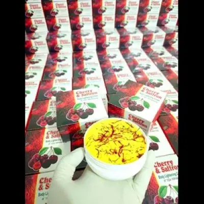 Picture of Cherry & Saffron Body Whitening Cream for 10x Body Lightening  - 300gm