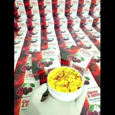 Picture of Cherry & Saffron Body Whitening Cream for 10x Body Lightening  - 300gm