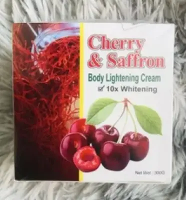 Picture of Cherry & Saffron Body Whitening Cream for 10x Body Lightening  - 300gm