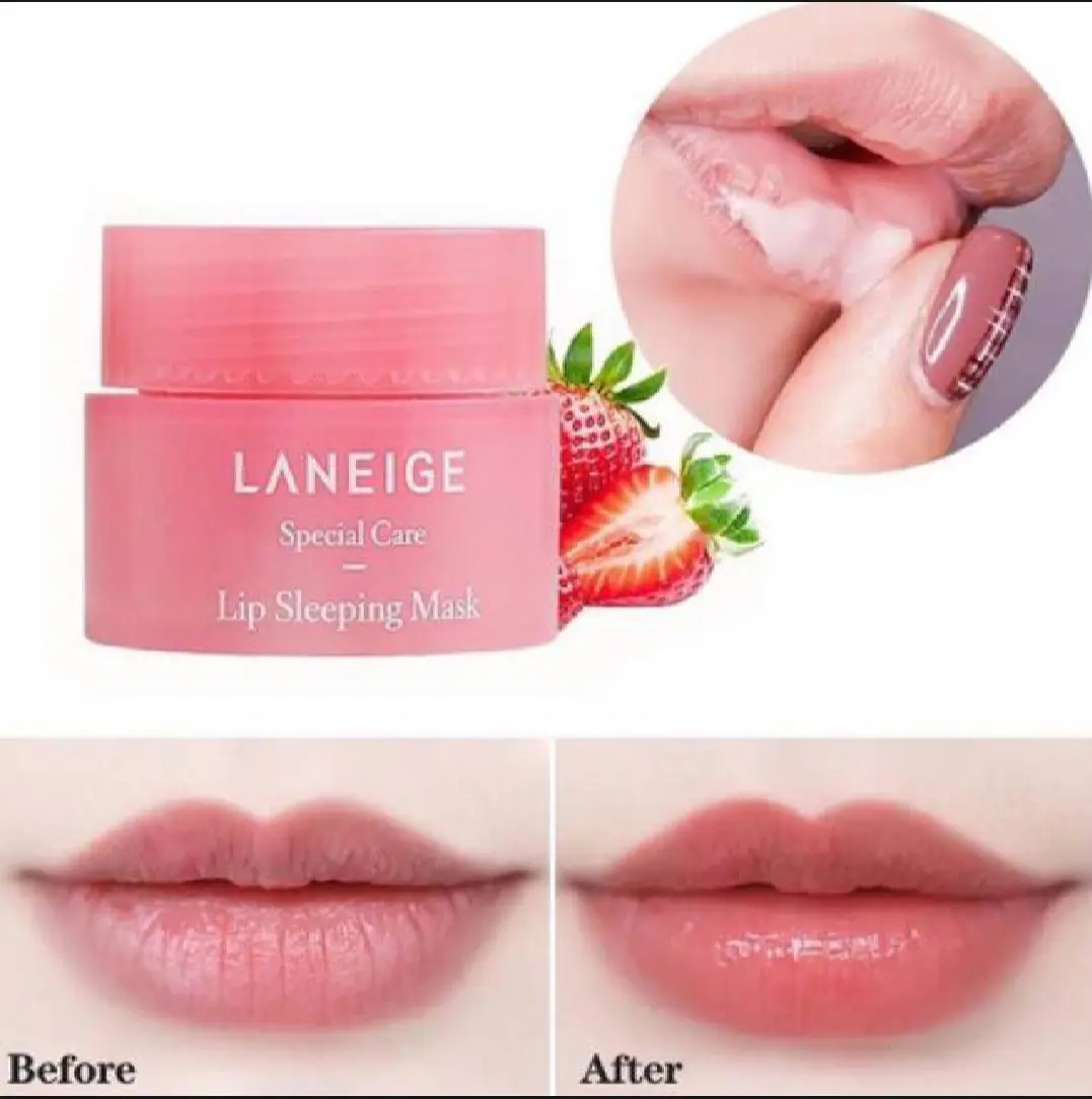 Picture of LANEIGE Lip Sleeping Mask Berry 3g - Authentic Cute Lip Balm