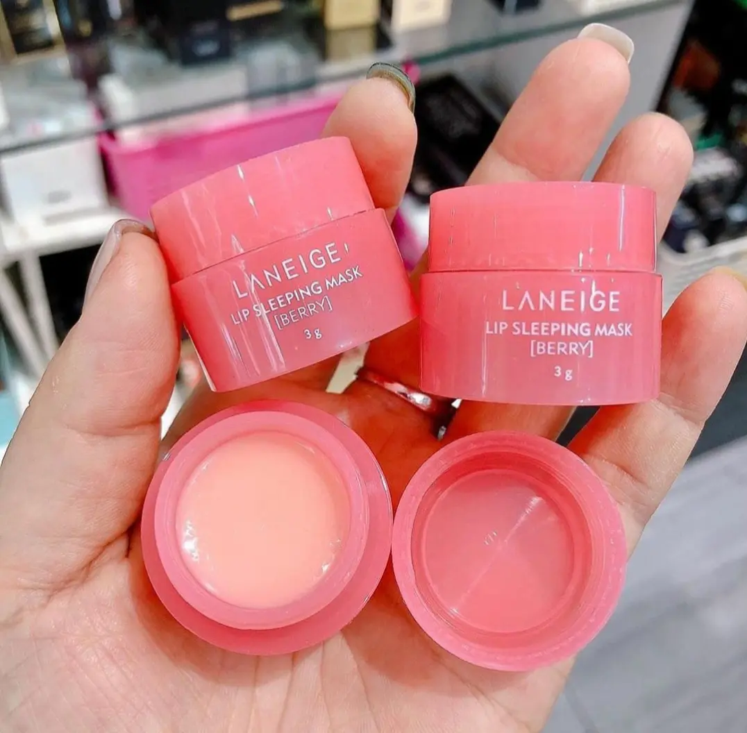 Picture of LANEIGE Lip Sleeping Mask Berry 3g - Authentic Cute Lip Balm