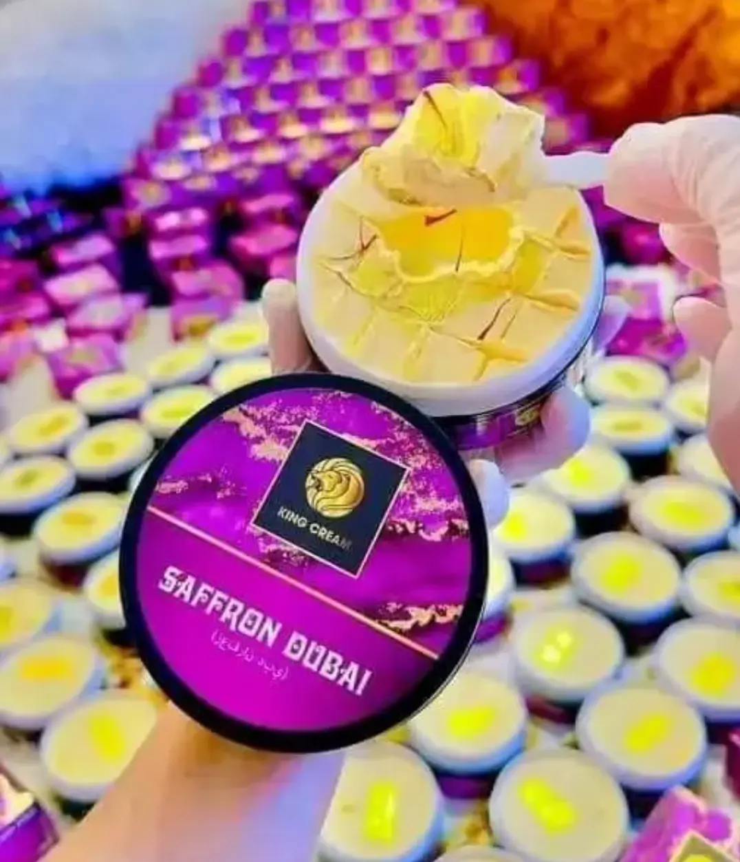 Picture of Dubai Saffron Body Whitening Cream Emergency Whitening Body Cream - 300gm