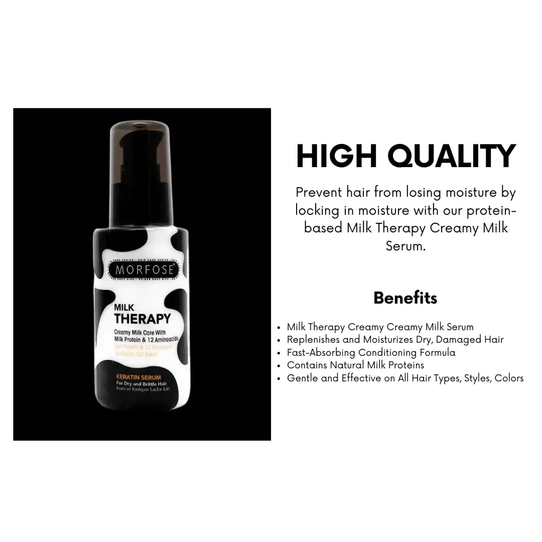 Picture of MORFOSE Milk Therapy Keratin Hair Serum - 100ml