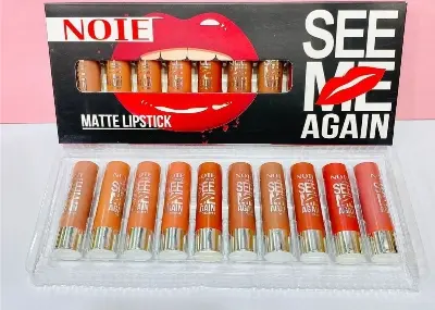 Picture of 10pcs matte lipstick set