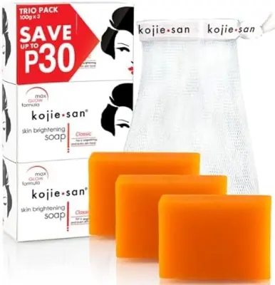 Picture of KOJIE SAN Skin Brightening Soap - 3pcs