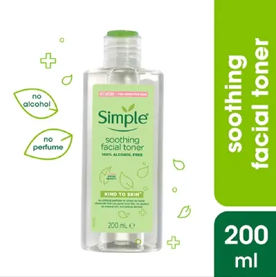 Picture of Simple Kind To Skin Soothing Facial Toner-200ml