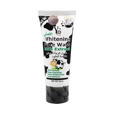 Picture of YC Whitening Milk Extract Facewash - 100ml (Authentic) - Black