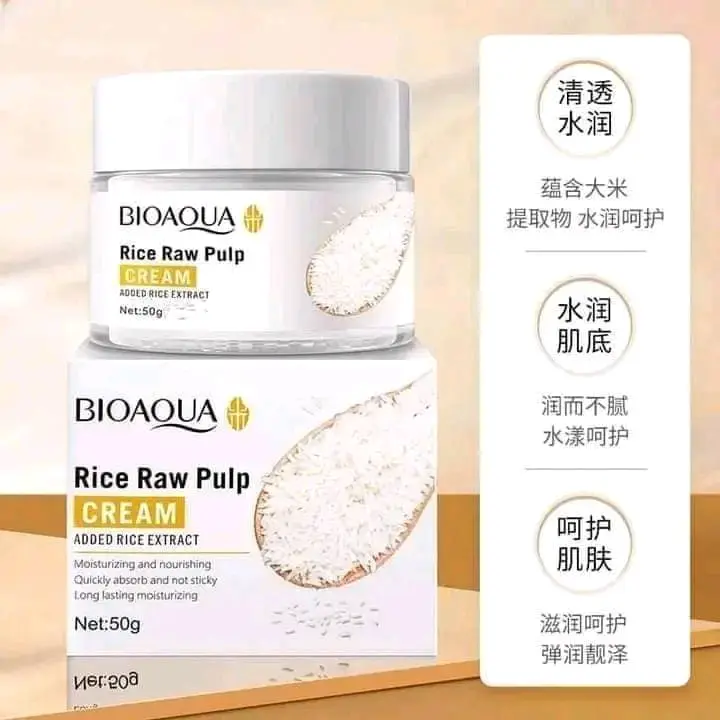 Picture of BIOAQUA Rice Raw Pulp Cream - 50gm