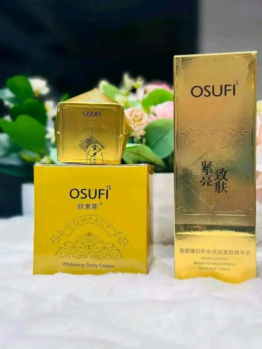 Picture of Osufi Body Whitening Combo Set - 3pcs - Gold