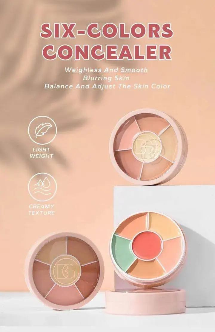 Picture of Beauty Glazed Softly 6 Colors Concealer Palette