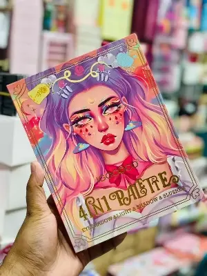 Picture of IGOODCO 48 Color Eyeshadow Palette 6 Blush & 6 highlighter Combo Pallet