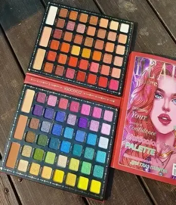 Picture of IGOODCO 82 Color Eyeshadow Palette 6 Blush & highlighter Combo Pallet