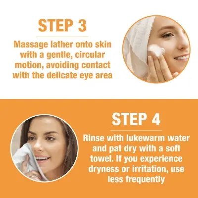 Picture of Neutrogena Oil Control Acne Wash Facial Cleanser Facewash - 80ml - Orange