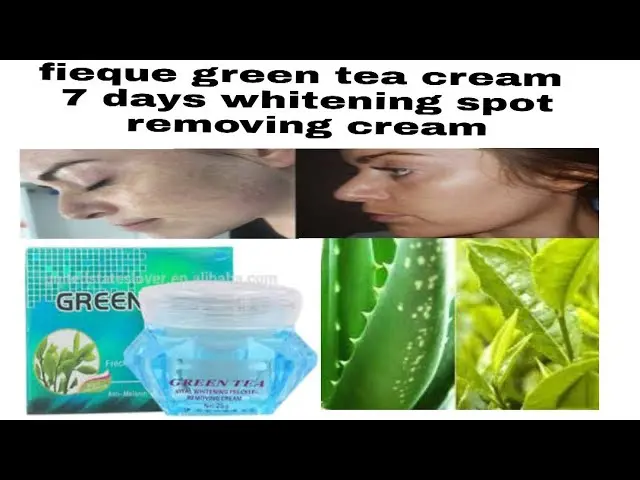 Picture of Feique Green Tea Vital Whitening Freckle Removing Cream - 25gm