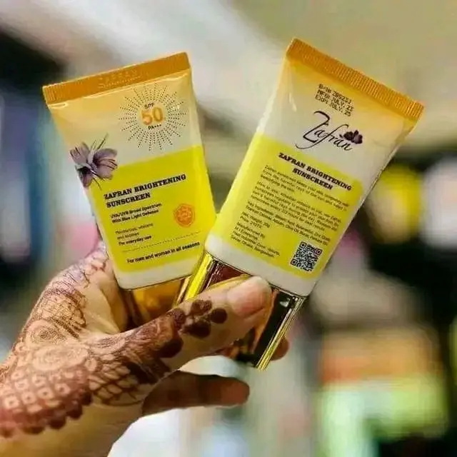 Picture of Zafran Brightenin*g Sunscreen SPF 50PA+++ - 30gm