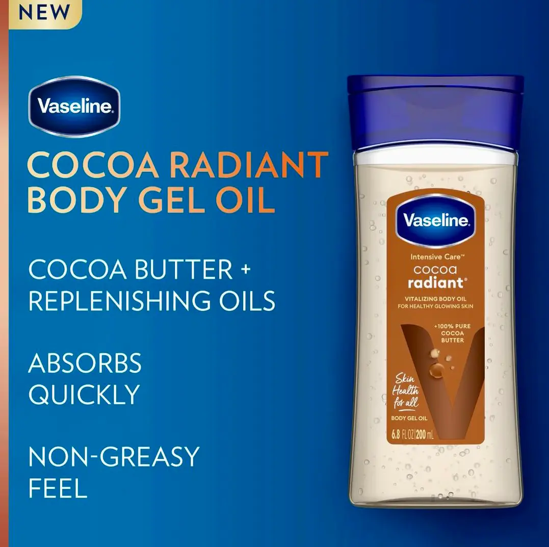 Picture of Vaseline Intensive Care Cocoa Radiant Body Oil - 200ml (Original)