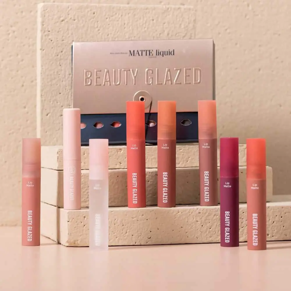 Picture of Beauty Glazed New 8pcs Mini Outfit Lip Set ( Original)