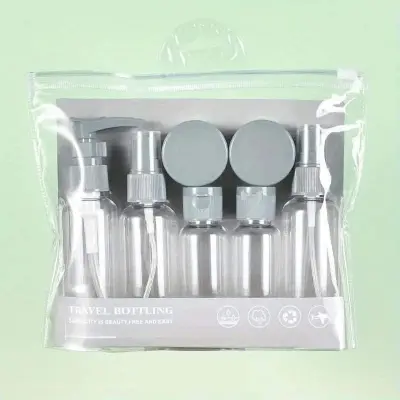 Picture of Travel Bottle Kit Leak Proof Portable Toiletry Containers Set Cosmetic Containers For Lotion Cream - Multicolor