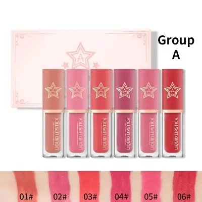 Picture of BOB 6pcs Liquid Matte Mini Lipstick Set