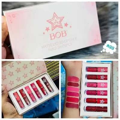 Picture of BOB 6pcs Liquid Matte Mini Lipstick Set