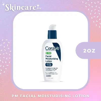 Picture of CeraVe PM Facial Moisturizing Lotion Fragrance Free for Nighttime 89 ml
