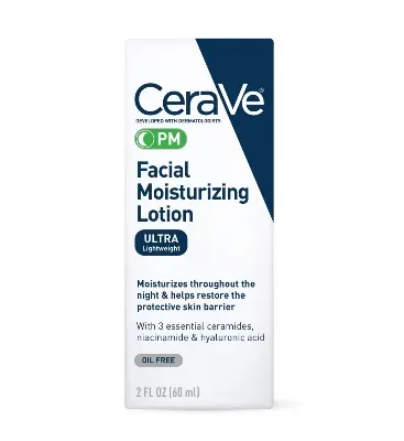Picture of CeraVe PM Facial Moisturizing Lotion Fragrance Free for Nighttime 89 ml